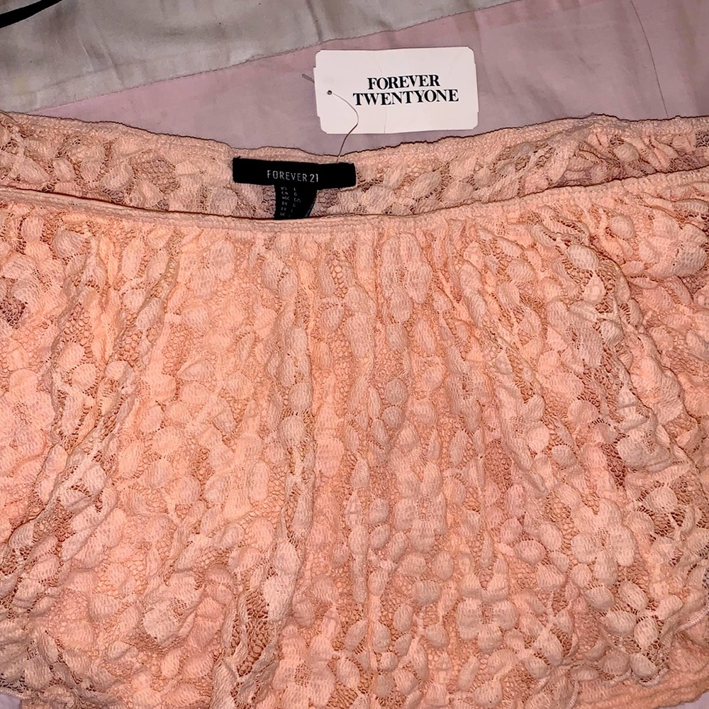 Forever Off Shoulder Peach Top